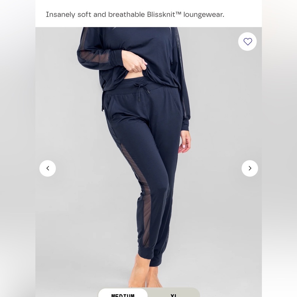 Bliss Wear by Honeylive Loungewear pants Black S